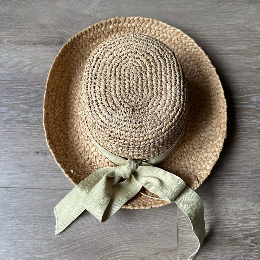 New Scala Studio Natural Straw Summer Hat - image 1